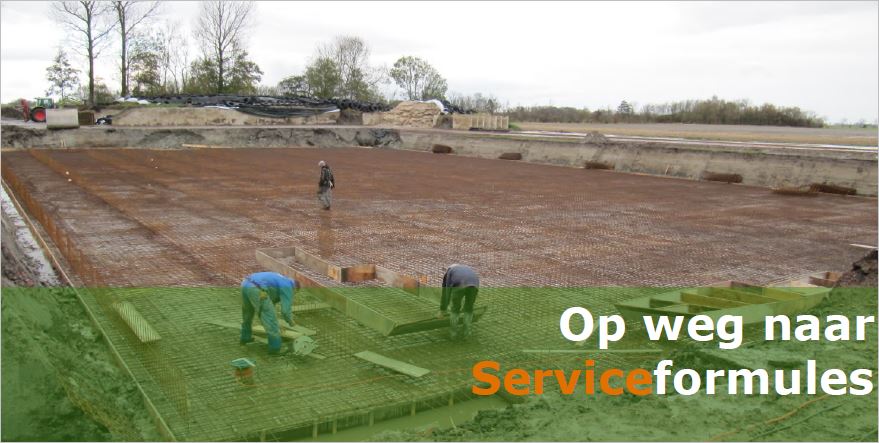 Op weg naar serviceformules